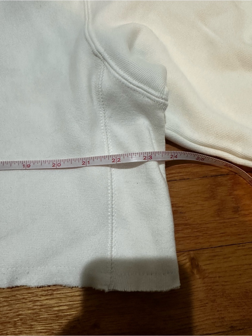 NWT Champion‎ Reverse Weave Cropped Georgia Tech Sweatshirt White ACC M - Picture 7 of 8